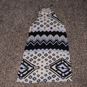 Tribal design mod dress